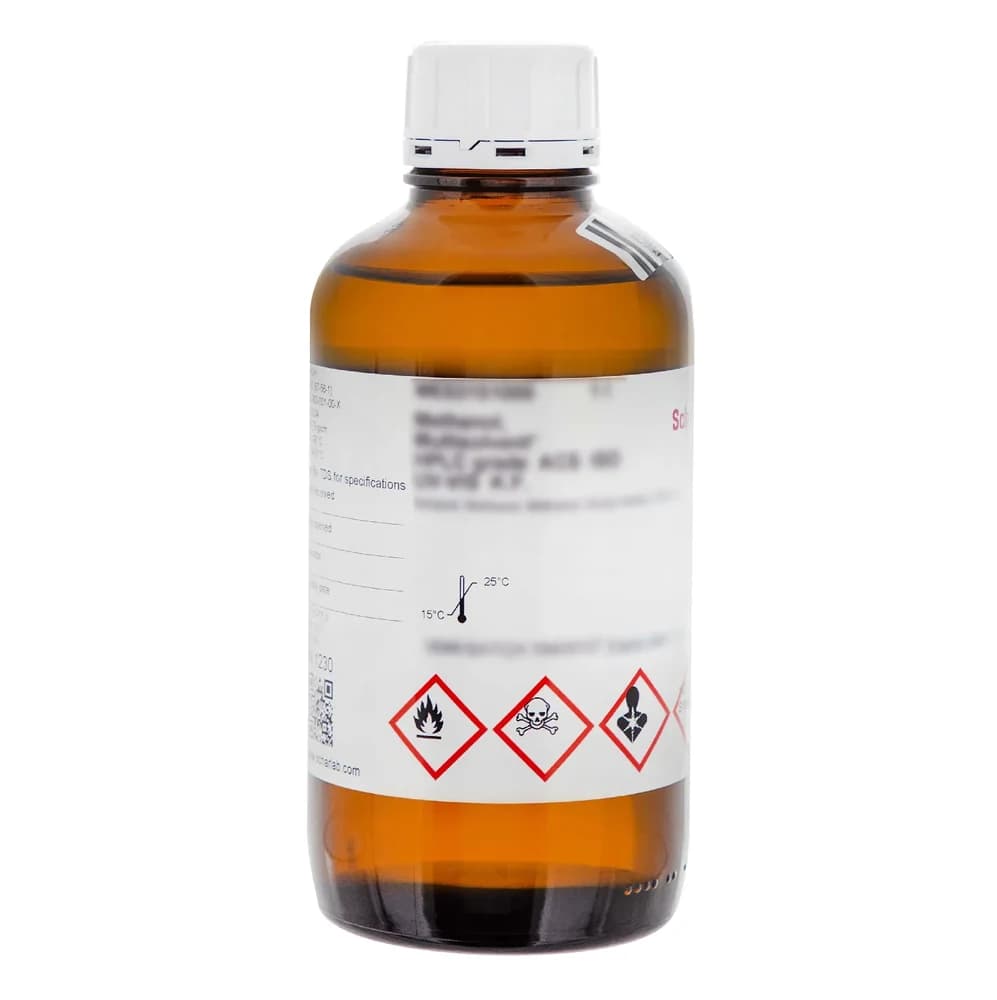 Representative Scharlau packaging for Scharlau Methanol, UHPLC Ultragradient — ME03391000