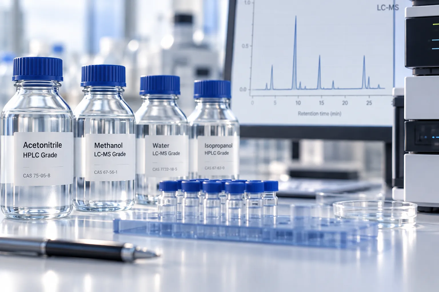 HPLC-Grade oder LC-MS-Grade: So wählen Sie die richtige Reinheit